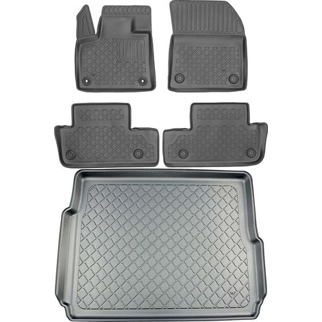 Set di tappetini per auto e tappetino per bagagliaio per Peugeot 3008 II SUV dal 09.2019