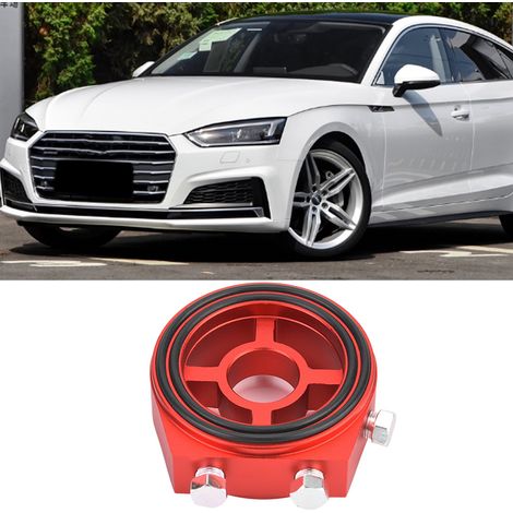 Universeller Ölfilteradapter aus Aluminium, Sandwichplatte mit Druck- und Temperaturanzeigen, Kfz-Montagesatz (1/5)
