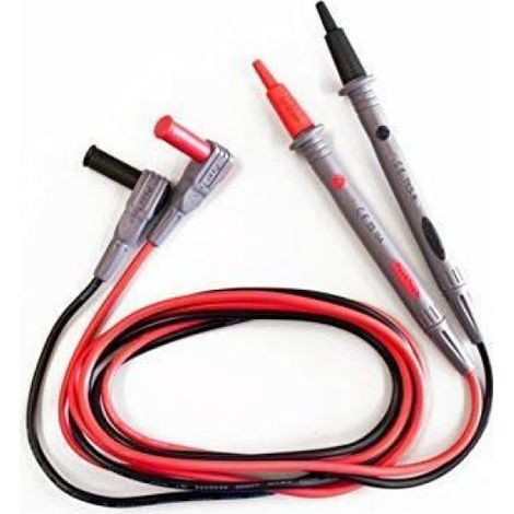 Cordons De Mesure - 120 Cm - 1000 V Cat Iii 600 V Cat Iv - Pointes 2 Mm - 1 Paire (1/2)