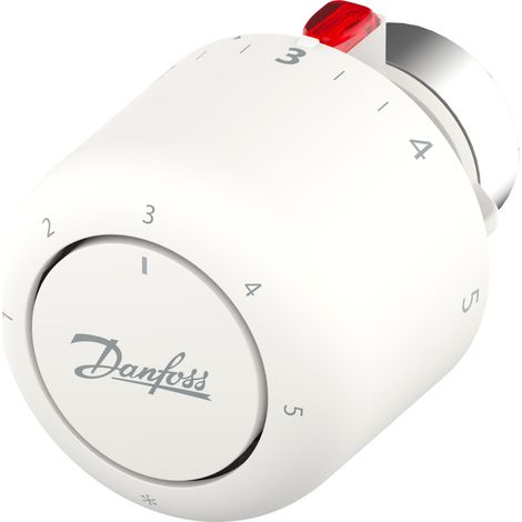 Danfoss – Tête thermostatique Aero RA/VL – Remplie de gaz – Raccordement sonde par bague de serrage – Pour éléments de service 26 mm