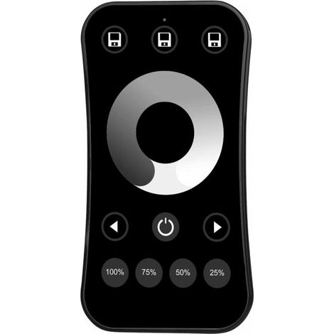 TELECOMANDO RF R6-1 PER CONTROLLER MONO TOUCH NERO