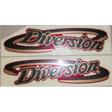 Yamaha 4KM-28308-70 Juego de emblemas - XJS Diversion 600 99