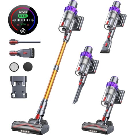Aspirateur sans fil, filtre HEPA, design léger (1/5)