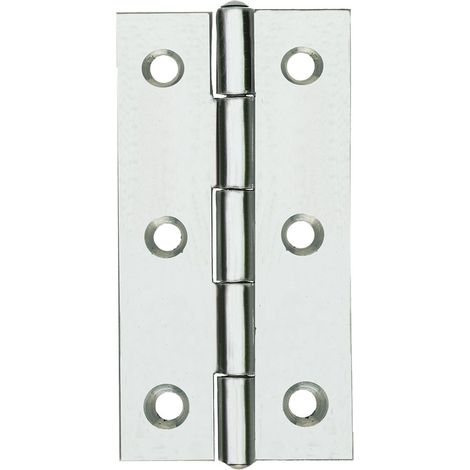 CERNIERA IN ACCIAIO INOX ART.120IN mm. 40 x 26 - pz. 2