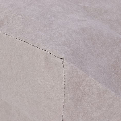 Sacs de rangement en papier kraft gris lavable et réutilisable pour plantation, jardin, balcon ou serre, 15 x 15 cm (1/5)