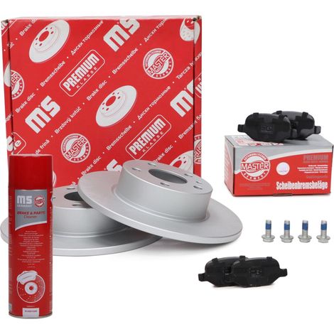 JUEGO DE DISCOS Y PASTILLAS DE FRENO TRASERO ALFA ROMEO 147, 156, 164 201052090 (1/4)