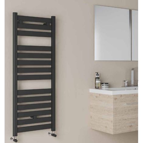 Termoarredo capri dritto nero opaco ral 9005