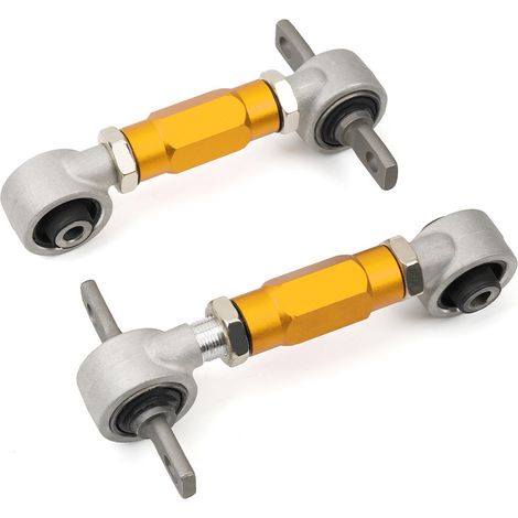Car modification parts chassis components for Honda Civic K series support rods EK EG bone suspension arms - gold (1/3)