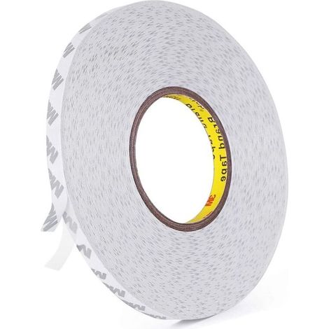 Ruban adhésif double face transparent haute résistance – 3M 9080, 50 m × 10 mm × 0,15 mm, idéal pour bricolage et loisirs créatifs (1/5)
