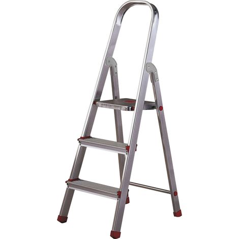 rolser escaleras aluminio domestica plus 3 peld dop001 en131