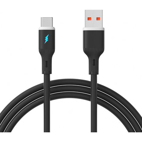 Cavo USB tipo C / USB A da 1 m AK-USB-62 in silicone (1/2)