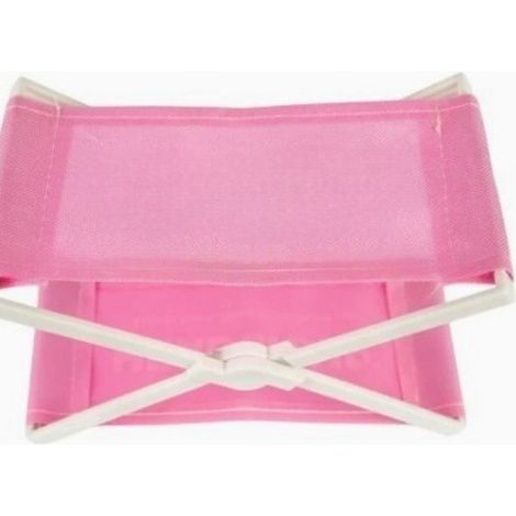 Gigante GmbH -  Chaise de plage pliable avec appui-tête - Rose - Créative, portable, originale et adorable