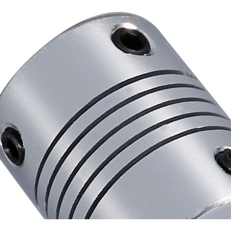 Accouplement flexible à mâchoires pour moteur pas à pas CNC et fraiseuse, manchon d'arbre élastique (1/5)