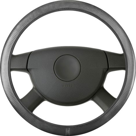 Housse de volant Top Grip Carbon - 38 cm noir
