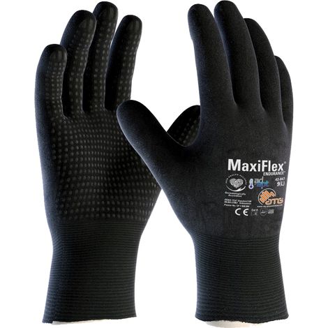 Atg Maxiflex® Endurance™ Arbeitshandschuhe schwarz komfortabel langlebig