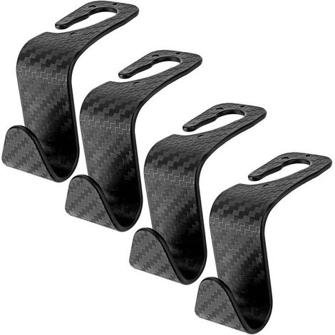 Gancho para reposacabezas de asiento trasero de coche，gancho universal para reposacabezas de asiento de coche (1/5)