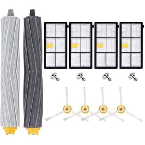 Pièces détachées et kit d'accessoires pour iRobot Roomba séries 800 et 900 : 860, 865, 866, 870, 871, 875, 876, 880, 886, 896, 960, 966, 971, 976, 980 et 981. Brosses, filtres et accessoires de rechan (1/5)