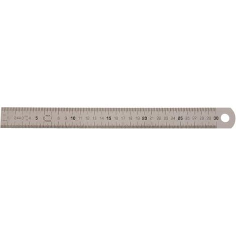 MOB - Réglet inox semi-rigide 30cm - gamme metrologie et mesure