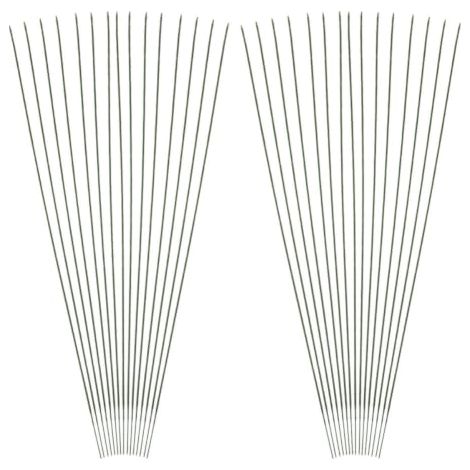 Bâtonnets Floraux en Fer Vert 50pcs pour Bouquet de Fleurs Artificielles, Légers et Faciles à Modeler, pour Créations Artisanales et Compositions (1/5)