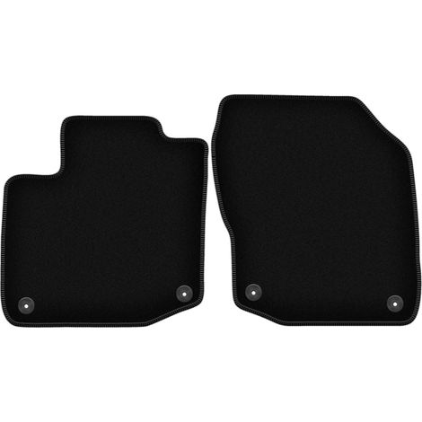 BASIC Velours-Fußmatten vorne für: Honda Civic IX Schrägheck (39 cm) (ab 2012)