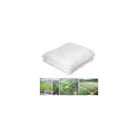 Filet anti insecte potager 3 x 6 m – Protection efficace contre insectes et oiseaux – Maille fine pour lumière et arrosage – Durable et non toxique (1/4)