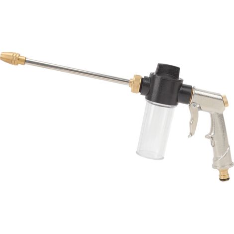 Lance à eau pour lavage auto, pistolet mousse longue portée, nettoyage voiture, équipement domestique (1/5)