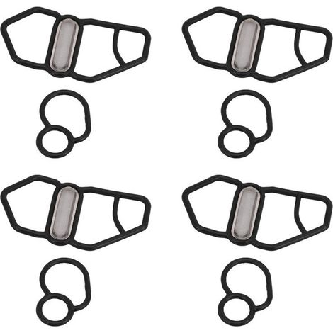 8x obere + untere VTEC-Magnetventildichtungen, passend für GSR NSX D16Z6 B18C1 B16A2 B18C5 36172-P08-015 15825-P08-005 (1/2)