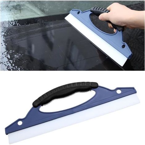 HONORNIC - Raclette à Vitre,Raclette De Séchage Lavage,Grattoir en Silicone,Raclette de Douche à Suspendre,pour Pare-brise De Voiture,Carreaux