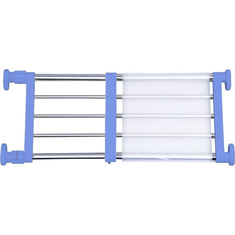 Filiyano – organisateur réglable – Étagère extensible à tension pour armoire, étagère de rangement métallique extensible, organisateur réglable (1/4)