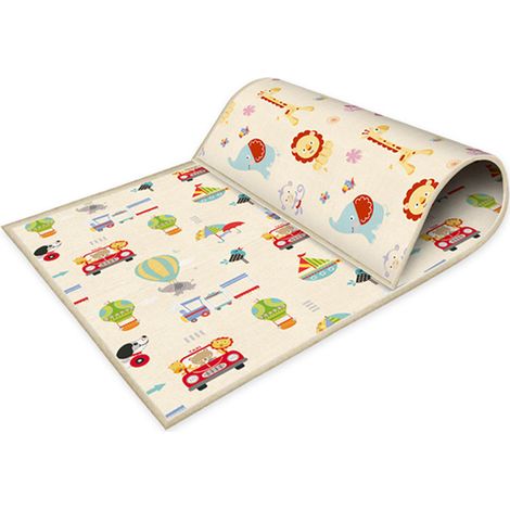 Tapis de jeu pliable - Tapis de sol épais et emboîtable - Imperméable - 180 x 100 x 1 cm (1/3)