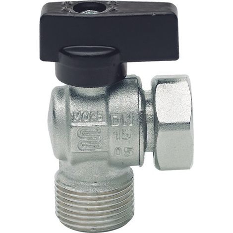 Valvola a sfera per caldaia 1/2" x 1/2"mf