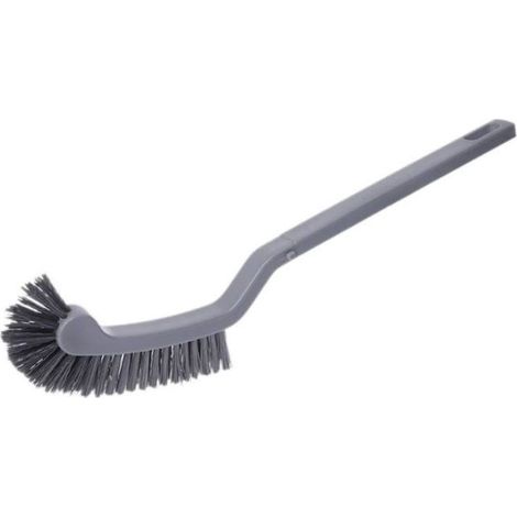 Cepillo para inodoro TuseRxln - Sin especificar - Curvo - Mango largo - Montaje en pared - Higiénico