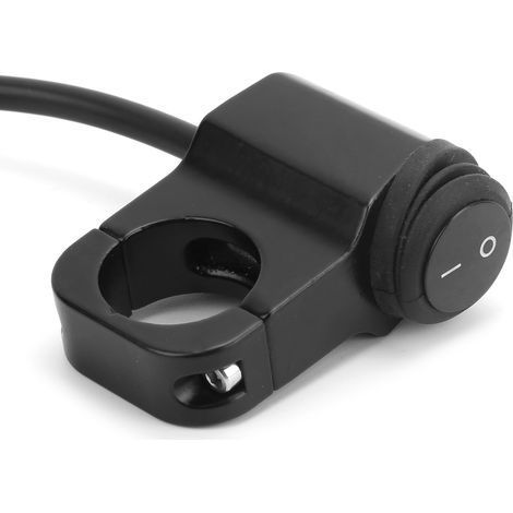 7/8-Zoll-Lenkerschalter für Scheinwerfer, Nebelscheinwerfer und Warnblinker (Ein/Aus-Taste) – Zubehör für Motorrad, Quad und UTV (1/5)