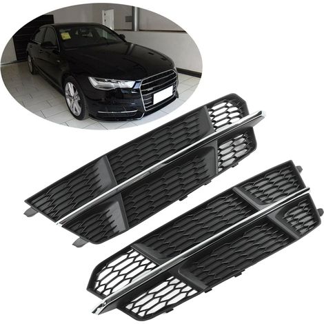 Grille de phare antibrouillard avant pour A6 C7 2014‑2018, pièce de rechange 4G0807681AN