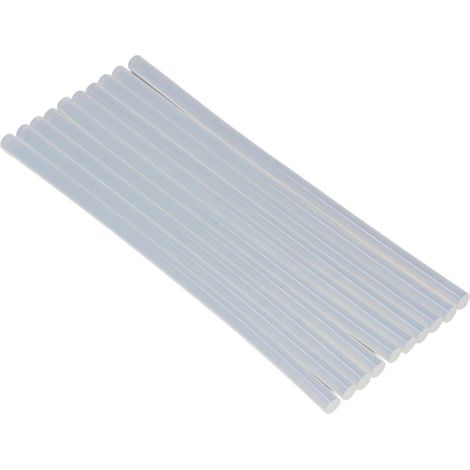 Kit de 34 bâtons de colle thermofusible haute viscosité EVA transparents 11 x 300 mm pour jouets (1/5)