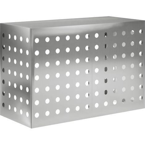 Funda para Aire Acondicionado Plateado 90 x 40 x 60 cm vidaXL
