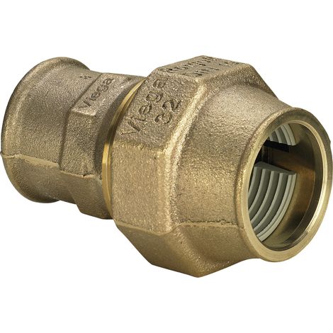 Raccord à vis Maxiplex 9031 en laiton rouge 40 mm x Rp1 1/4
