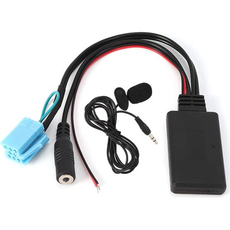 Adaptateur de Câble 8 Broches avec Microphone pour Appel Mains Libres, Compatible avec Fortwo 450 (1/5)