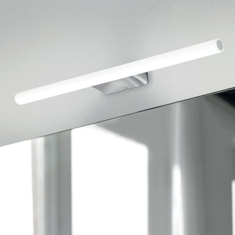 Lampada applique led 50 cm per fissaggio a muro in resine termoplastice DO43-51 serie Gedy KOS Cromato (1/2)