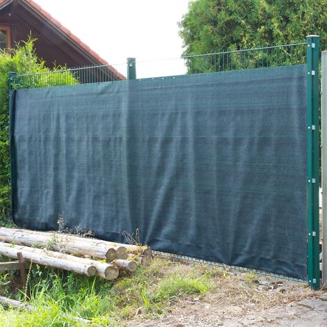Sichtschutz Zaunblende Tennisblende Windschutz Schattiernetz 25x1,8m (1/5)