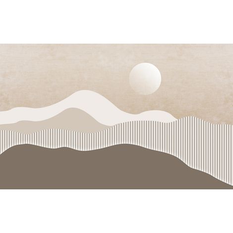 Papier peint panoramique - Paysage Boho - 130 cm x 81 cm (1/2)