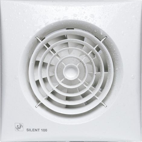 Extractor sp-unelvent Silent 100 CZ 13W 16x16x11 cm
