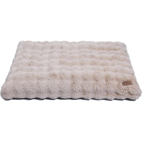 XL Materassino Peloso per Cani Taglia Grande Cuccia per cane 105x70x12 cm