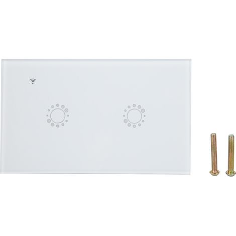 Interrupteur Tactile Intelligent Wifi Contrôle à Distance Sans Fil 95‑240VAC 50/60Hz Normes US AU (1/5)
