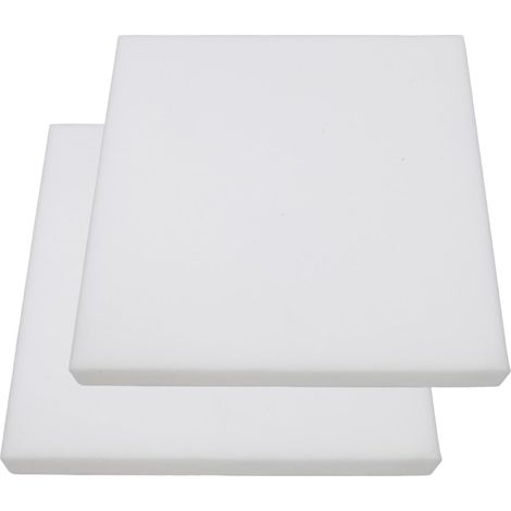 Hochdichter Schaumstoff für Sofakissen 40 x 40 x 3 cm 2