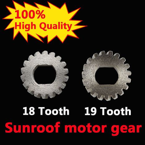 Convient aux moteurs de toit ouvrant Volkswagen Bora, Golf, Sagitar, Magotan, Audi, moteurs d'engrenages, 18-19 dents, 18 dents. (1/4)