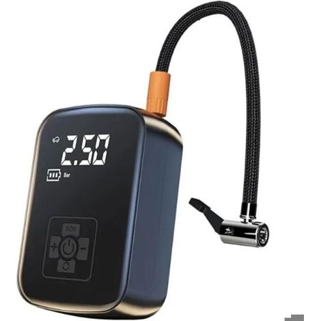 Pompe À Air Sans Fil Compresseur DÉTECTION Pression Pneus Pour Voiture VÉLO Moto (1/5)