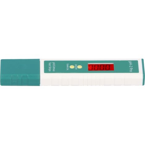 Digitales pH-Meter, pH-Tester im Stiftformat mit Teststreifenfunktion und Thermometer für Pool- und Trinkwasser (1/5)