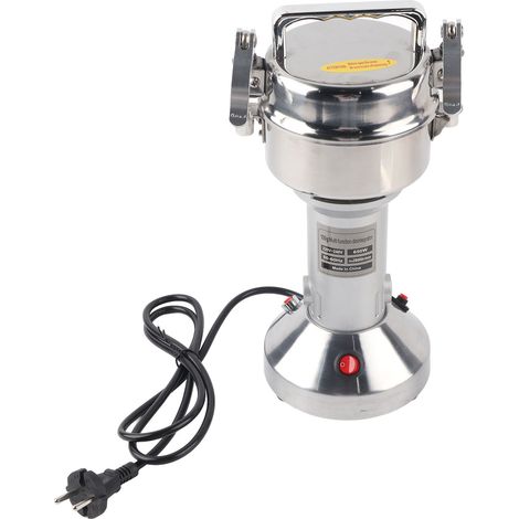 Broyeur en acier inoxydable 100 g, mixeur haute vitesse pour grains de café, petit broyeur et réducteur de grains domestique, norme européenne 220 V (1/5)