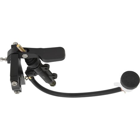 Maître-cylindre de frein à pouce pour moto, pompe en alliage d'aluminium noir, modification universelle (1/5)
